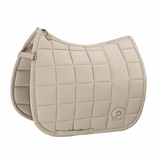 Eskadron Schabracke Big Square Faux Leather tan Taupe Platinum 23, Größe:VS