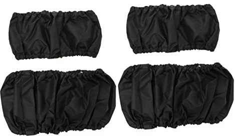 ibasenice 8 Stk Radabdeckung Kinderwagen Reifenabdeckung Abdeckung Für Kinderwagen Kinderwagenzubehör Rollstuhlschutzabdeckung Rad Zubehör Kinderrollstuhl Baby Joggen Oxford-stoff Einstellen