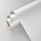 Yullpaper Silver Grey Wallpaper Peel and Stick Bathroom Wallpapers Silver Brushed Vinyl Wrap for Kitchen Cupboards Grey Worktop Vinyl Covering Thick Contact Paper for Kitchen Countertops 40cm X 300cm