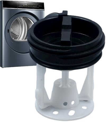 Aznever Washer Drainage Pump | Drainage Pump Seal for Washer | Fluff Filter, Laundry Replacement Part for Keep Clean and Tidy