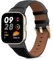 KeeFos Correa de Cuero Compatible con Xiaomi Redmi watch 3, Cuero Repuesto Correa para Xiaomi Redmi watch 3 - Negro