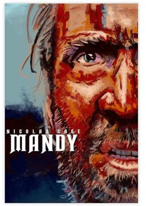 doegka Mandy Leinwand-Poster, Schlafzimmerdekoration, Landschaft, Büro, Raumdekoration, Geschenk, 30 x 45 cm