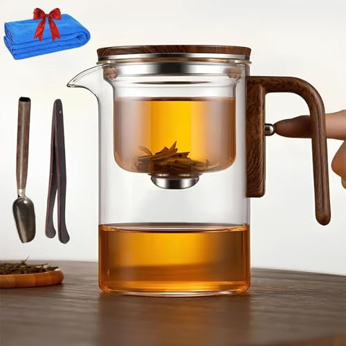 Enchanti-Teekanne, Hexerei-Teekanne, Hexen-Teekanne, Zauberteekanne, Enchanti-Tee, Enchanti-Tee-Hexerei, Enchantipot-Zauberkanne, 520/720 ml Enchanti-Tee-Zauberkanne, Teegeschenke (720ml)