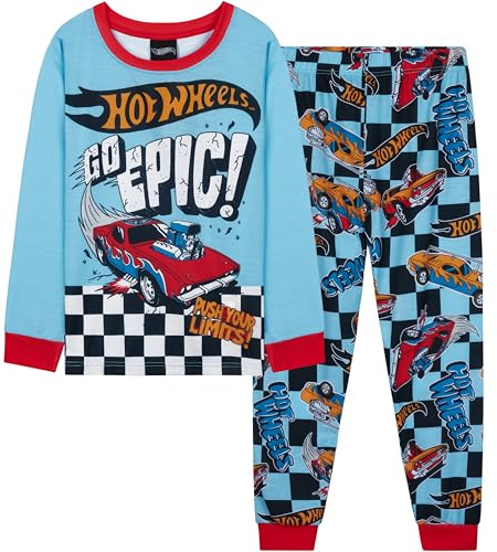 Get Trend Boys Pyjamas Set, Long PJs for Kids & Teens, Cosy Winter Loungewear & Soft Nightwear, Gamer Gifts for Boys