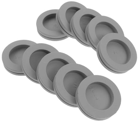 HOMSFOU 10pièces Bouchons De Drainage Caoutchouc Pour Climatiseur Accessoires De Remplacement Pour Évacuation Et Lave-linge Résistants Et Faciles à Installer