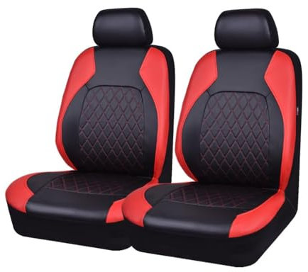 WEQTYSAB Auto-Sitzbezug, für Ford Fiesta 2009-2016 Bequem Wasserdicht rutschfest Sitzschoner Autositzbezüge Set Autositzschoner Zubehör,A