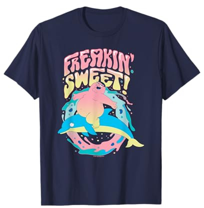 Family Guy Freakin Sweet Peter Griffin Colorful Chest Logo T-Shirt