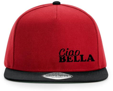 Huuraa Kappe Ciao Bella Italien Geschenk Red Ciao Bella Souvenir