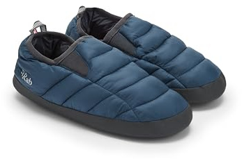 Rab Cirrus Hut Slippers - Synthetic Insulated Slipper for Skiing & Mountaineering - Tempest Blue - Small