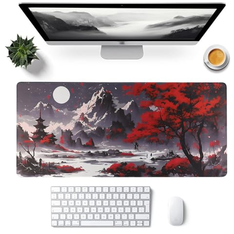 FYting XLL Mouse Pad,Gaming Mouse Pad 900x400,Anime Mouse Pad,-Natural Rubber Non-slip Base, Waterproof and Stain-proof, Suitable for PC, MacBook,Laptop(E)