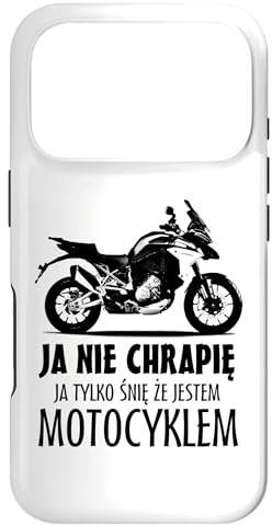 Hülle für iPhone 17 Pro Ja Nie Chrapie Polska Koszulka dla Motocyklisty PL Motorbike