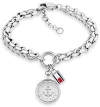 Tommy Hilfiger Jewelry Armband mit Anhänger für Damen Kollektion aus Edelstahl - 2781024