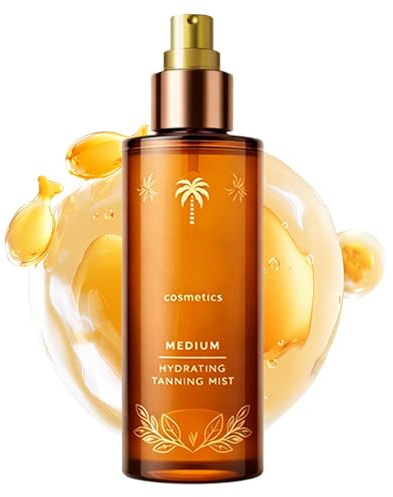Selbstbräuner Spray | 100ml Gesicht Selbstbräuner Nebel - Bräunung Feuchtigkeitsspendendes Spray,Für Spa Urlaub Reisen Zuhause Party Camping Sommer Männer Frauen