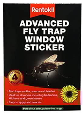 Rentokil Fw35 Window Fly Traps x4