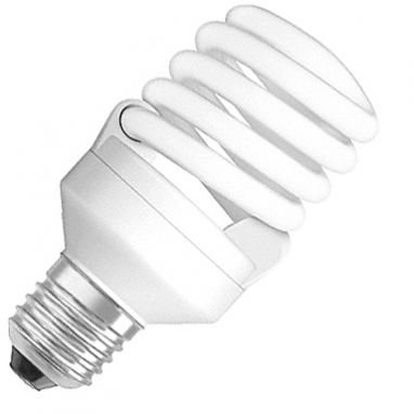 Osram Energiesparlampe DULUX INTELLIGENT HIGH EFFICIENCY MICRO TWIST DINT HE MICRTW, 11 Watt - 11W / E27 / 827