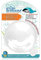 StopShroom Universal Stopper Plug for Bathtub Bathroom, and Kitchen Sink Drains Silicone White, Standard