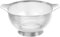 HENDI Passoire de cuisine, egouttoir, tamis pour la cuisine et le lavage des pâtes, des nouilles, des fruits, des légumes, des salades, rond, perforée, avec base et 2 poignées, ø260x(H)140 mm, Inox