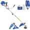 Hyundai 52cc Petrol Grass Strimmer Trimmer & Brush Cutter, 2 In 1 Garden Tool, 450mm Cutting Width, Heavy Duty, Split Shaft Design, Shoulder Harness Included With 3 Year Warranty