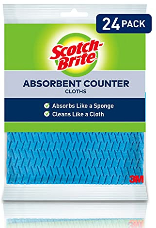 Scotch-Brite Paño de tocador, Azul