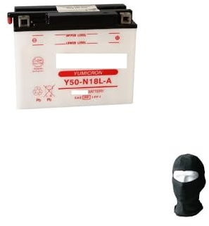 COMPATIBILE CON HONDA GL Gold Wing/GL Gold Wing SE 1500 1988-2000 BATTERIA GIÀ PRONTA ALL'USO Y50-N18L-A 12V/20AH BATTERIE PER AVVIAMENTO MOTORE MOTO SCOOTER SPECIFICA