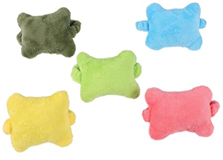 5PCS Mini Wearable Mouse Wrist Pillow Keyboard Mouse Wrist Rests Mouse Pillow with Elastic Band for Laptop Computer (5)