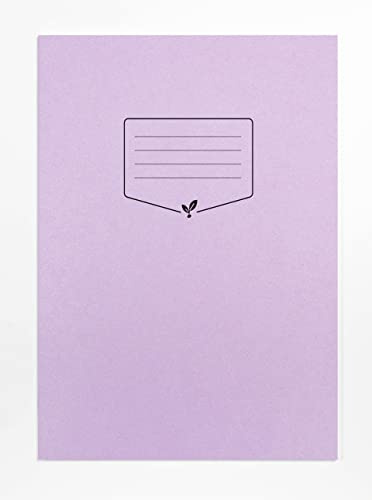 Silvine A4 Dyslexia Handwriting Book - Blue Tinted Paper, Standard Ruling (32 Pages)