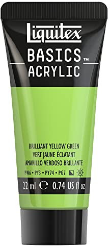 Liquitex Basics Acrylique Tube 22 ml Vert Jaune Éclatant ROW