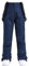 HOTIAN Damen Skihose Hosenträgerhose Snowboardhose Winter Wasserdicht Winddicht Warm Abnehmbare Hosenträger Skilanglaufhose Thermohose Wanderhose Ski Pant Blue XS