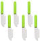 Ruikdly Nachtangeln Rutenspitze Lichter 6 Stücke Knicklichter Angeln Wasserdicht Glow Stick mit Schnalle LED Leuchtstäbe Angeln für Nachtangeln oder Meeresangeln Einschließlich Batterie Typ 425