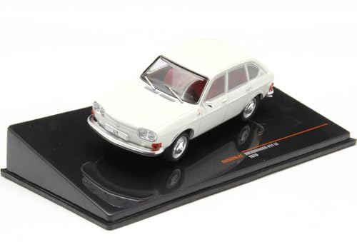 Modellfahrzeug VW 411 LE, weiss, 1970.