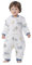 Baby Schlafsack mit Füßen 2.5 TOG Warm Gefüttert Winter Kinder Schlafsack abnehmbaren Ärmeln for Junge Mädchen (Blau, S)