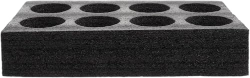 Vassoio portabicchieri in schiuma da viaggio, portabicchieri in schiuma, portabicchieri in schiuma, portabicchieri da asporto, vassoio portabicchieri for campeggio, roulotte, camper, barche - Spazio f