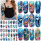 77 Blätter Ozean Temporäre Tattoos für Damen Herren, 17 Halber Arm Hai Delfin Qualle Schildkröte Fake Tattoos, 60 Strand klein Tattoo Realistisch Gefälschte Aufkleber Long Lasting Kinder Erwachsene
