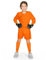 FORZA Kids' Goalkeeper Long Sleeve Kit – Breathable & Sweat-Wicking Football Goalie Set – Includes Shirt, Shorts & Knee-High Socks (Fluro Orange, Age 13-14)
