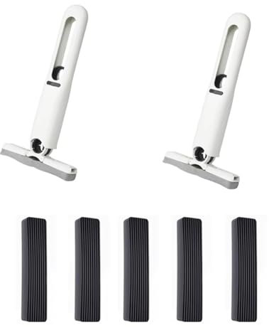 Uhidka Mini Trapeadores Multifuncionales con Esponja Absorbente para el Hogar, de Escritorio, Lavables A Mano, para el Baño.