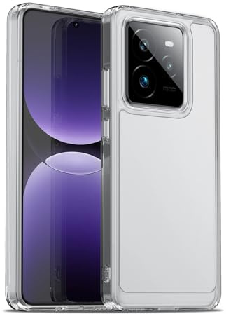 Liisooka Cover per Realme GT7 Pro/GT 7 Pro 5G, Custodia in TPU Antiurto Sottile di Livello Militare, Resistente all'ingiallimento, Case per Telefono in PC Rigido, Retro Antigraffio, Trasparente