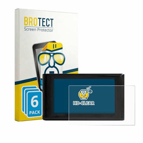 BROTECT 6 Stück Schutzfolie für Luocute S966 Displayschutz Folie Made in Germany, Ultra-Klar
