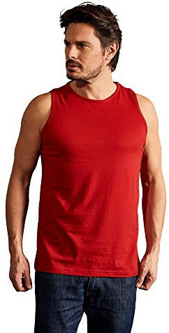 Athletic Tank Top Herren, Rot, L
