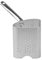 Pardini Spicchio Casseruola con 4 Spicchi, Alluminio, Grigio, 36 cm
