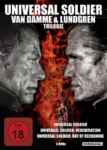 Universal Soldier - Van Damme & Lundgren Trilogie [3 DVDs]