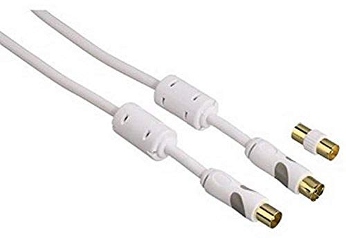 Hama 00132152 Cavo Antenna 2 m Bianco