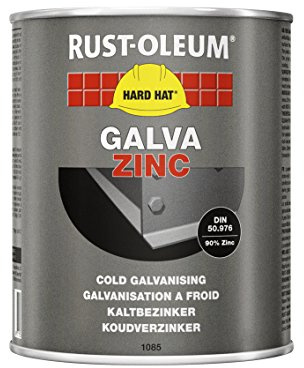 RUST-OLEUM 1085.1 Hard Hat Galva Zinc, The No. 1. Zinc Coating, Matt grey