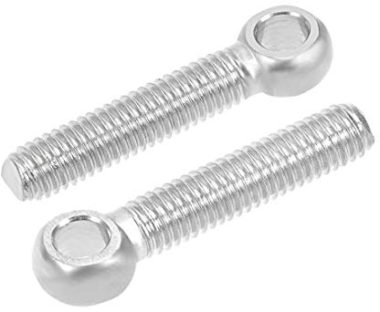 sourcing map M5x25mm Acier inoxydable 304 œil levage épaule machine monté Boulon 4pcs