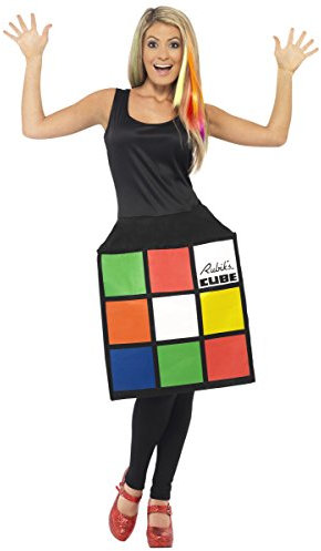 Generique - Zauberwürfel Kostüm Kleid Damen