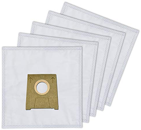 Lot de 5 sacs d'aspirateur Compatible avec Siemens VSQ 5X 1230 Q5.0 Extreme Silencepower, VS06G2410 / 03, aspirateur Q5.0 i VZ41FGALL dla Bosch BGL3B110 i BGL3B112 Serie GL-30 Weiß