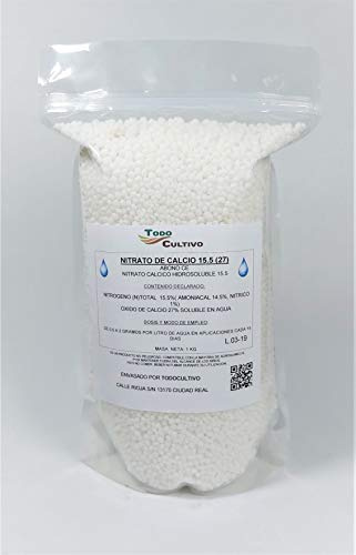 nitrato di Calcio solubile in Acqua in 1 kg. Giardino Speciale di irrigazione a Goccia, suoli acidi