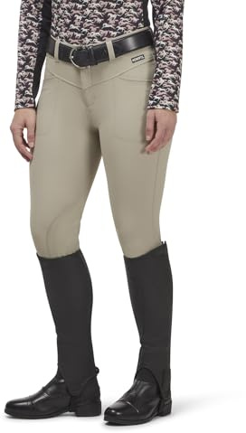 Kerrits Crossover II Knee Patch Breech Sand Size: S