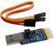 DIYmalls CP210x 2102 USB zu TTL Seriell Modul USB zu RS485 RS232, TTL zu RS232 RS485 + 6P Kabel Überbrückungskabel Buchse zu Buchse für Arduino Windows Nextion Display Beitian GPS