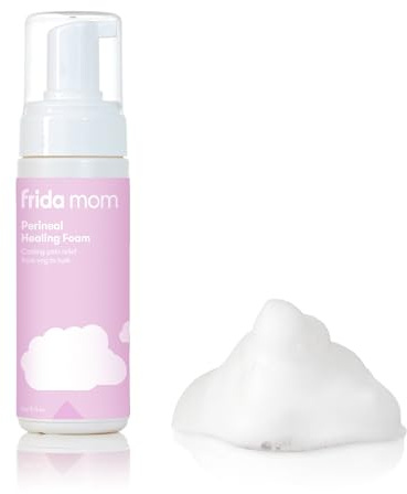 Frida Mom Hamamelis-Heilschaum für die postpartale Pflege: kühlende Schmerzlinderung und Hämorrhoiden-Behandlung, 150 ml