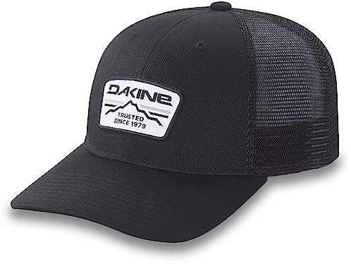 Dakine Mens MTN Lines Trucker Cap, Black, One Size